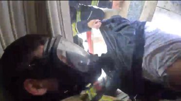 Diyarbakır'da Yangında Mahsur Kalan Kurtarıldı