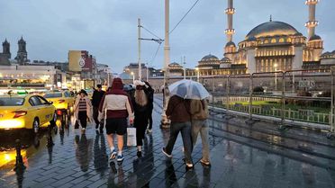 İstanbul'da Sağanak Yağış