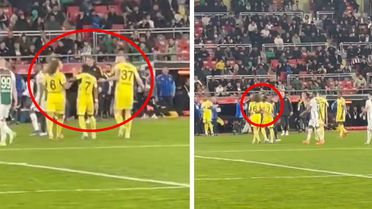 Konyaspor'a elenen Fenerbahçe'de iki yıldız isim birbirleriyle tartıştı