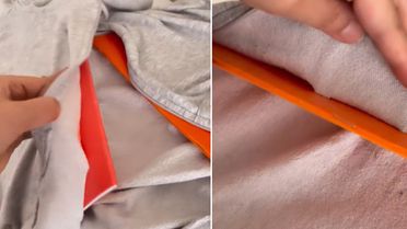 Okul saldırıları sonrası kahreden görüntü! Defterlerden kendine 'çelik yelek' yaptı