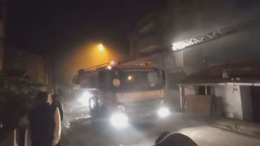 Silivri'de Gecekonduda Yangın