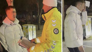 Aksaray'da Kovalamaca: Ehliyetsiz Sürücüye 290 Bin Lira Ceza