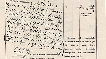 Atatürk'ün 57. Alay ile Tarihi Müdahalesi