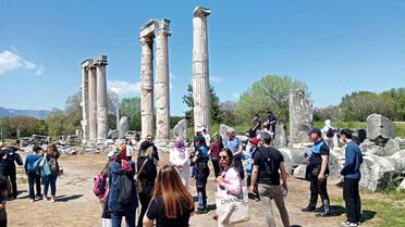 Emniyet Personeli Afrodisias'ı Ziyaret Etti