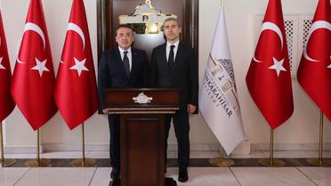 Bilecik Valisi Sözer’den Afyonkarahisar Valisi Aktaş’a ziyaret