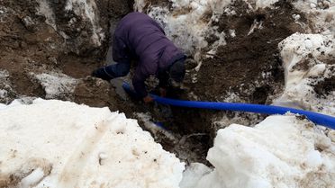 Çığ Altında Su Şebekesi, Mezra 5 Gün Susuz Kaldı