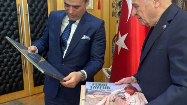 Bahçeli, Demirören Medya Heyetini Ağırladı