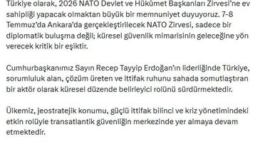 İletişim Başkanı Duran: NATO Zirvesi, küresel güvenlik mimarisinin geleceğine yön verecek