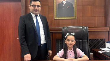 Öğrenciler Kaymakamı Ziyaret Etti