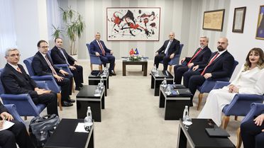 Ömer Bolat Priştine'de Görüştü