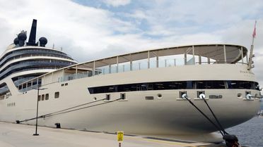 400 milyon avroluk gemi Bodrum'a geldi