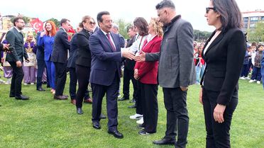 Burhaniye'de 23 Nisan coşkuyla kutlandı