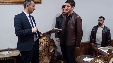 Hafız Öğrencilere Ziyaret
