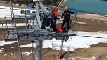 AFAD'dan Teleferik Tatbikatı