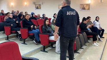 Erzincan'da Afet Farkındalık Eğitimi