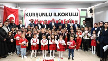 Karacabey'in köy okulunda unutulmaz 23 Nisan coşkusu