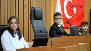 Kırıkkale'de Çocuk Meclisi kuruldu