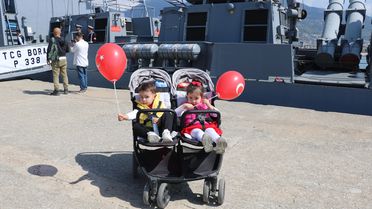 TCG BORA, Çocuk Bayramı'nda Alanya'da Sergilendi
