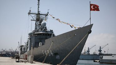 TCG Gökçeada Mersin'de Ziyarete Açıldı