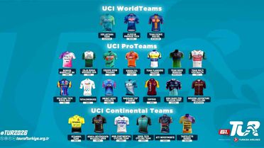 61. Cumhurbaşkanlığı Türkiye Bisiklet Turu'na katılan takımlar açıklandı