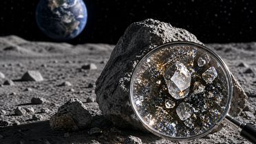 Ay’da yeni keşif! Çinli bilim insanları 2 yeni mineral buldu