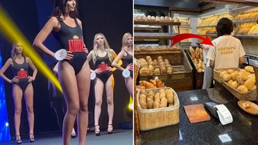 Uluslararası yarışmalarda Türkiye'yi temsil eden manken iş bulamayınca fırıncı oldu