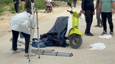 Motosiklet üzerinde kanlı infaz