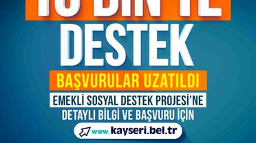 Emeklilere 10 bin TL destek başvuru süresi uzatıldı
