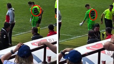 15 yaşındaki kaleciye forma bulunamayınca çözümü bakın nasıl ürettiler