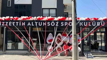 İzzettin Altunsöz, Mersin'de Spor Salonu Açtı