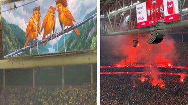 Galatasaray'dan Fenerbahçe'ye peş peşe göndermeler