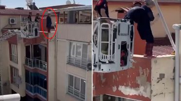 İntihar girişiminde bulunan kadın son anda kurtarıldı