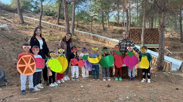 İstanbul Rumeli Üniversitesi’nden Hatay’daki orman okuluna anlamlı ziyaret