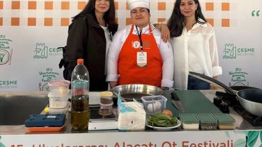 Köşk'lü öğrenciler Uluslararası Alaçatı Ot Festivali'nde büyük bir başarıya imza attılar