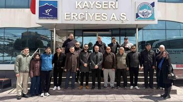 Rusya ve Türkistan'dan gelen iş insanlarına Erciyes tanıtıldı