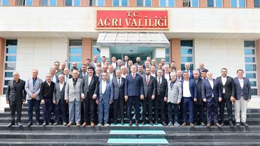 Vali Bozkurt, Yayladağı heyetini ağırladı