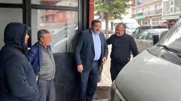 Başkan Kılıç, güne esnaf ziyaretiyle başladı