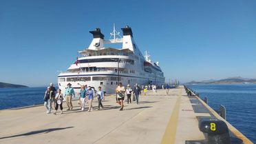 Bodrum'da Turist Yoğunluğu