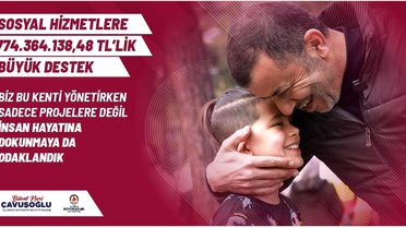 Denizli'de sosyal hizmetleri için 774 milyon TL'lik dev bütçe