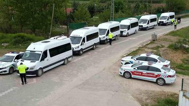 Erbaa'da Okul Servislerine Ceza