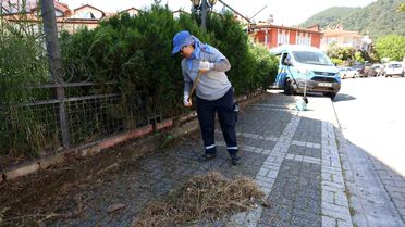 Marmaris'te bahar temizliği başladı