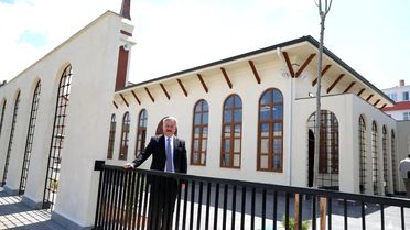 Selçuklu mahallesinin butik Hayrat Cami'si tamamlandı