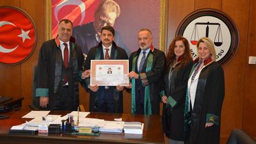 Resul Yıldırım avukatlık ruhsatını aldı