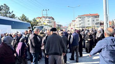 Tavşanlı'dan Hac Kafilesi Uğurlandı