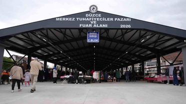 Tuhafiyeciler temiz ve nezih pazaryerine kavuştu