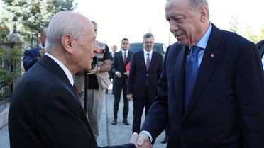 Beştepe'de Erdoğan-Bahçeli zirvesi