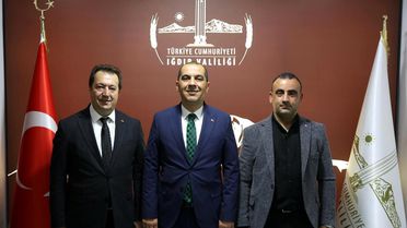 İHA'dan Iğdır Valisi'ne Ziyaret