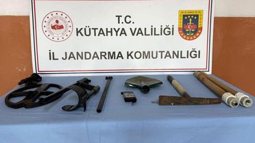 Kütahya'da Kaçak Kazıya Operasyon