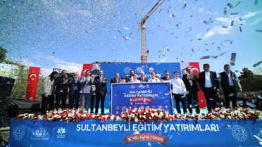 Sultanbeyli'de 3 yeni okulun temeli atıldı