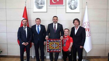 Kayseri'den Paralimpik Halter Projesi